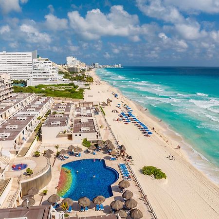 Amazing Caribbean Ocean View At Villas Marlin In Cancun Bagian luar foto