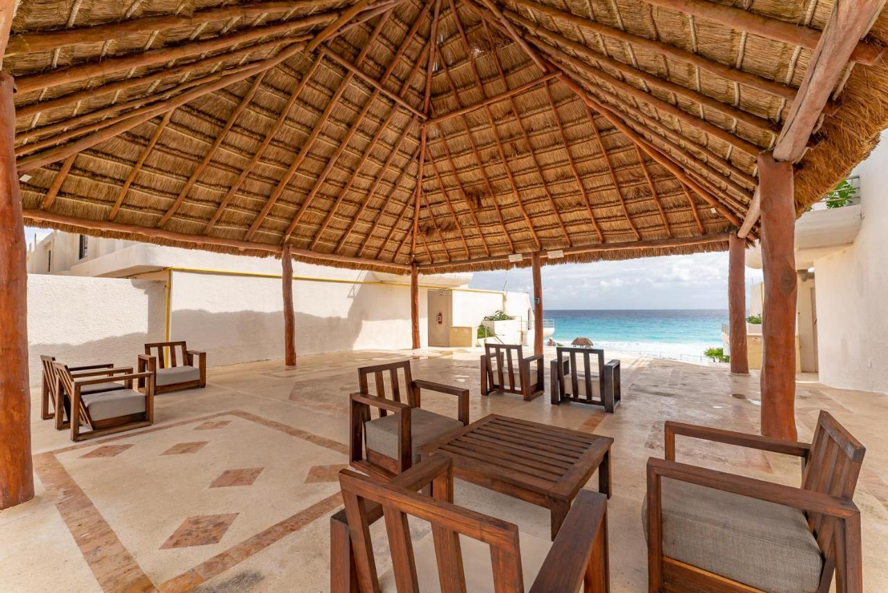 Amazing Caribbean Ocean View At Villas Marlin In Cancun Bagian luar foto