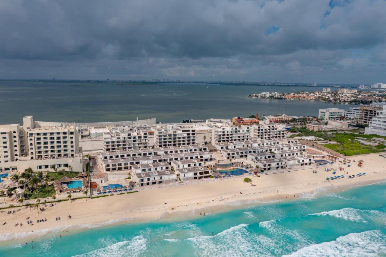 Amazing Caribbean Ocean View At Villas Marlin In Cancun Bagian luar foto